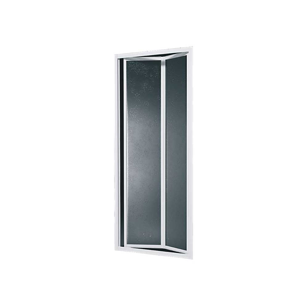 PORTA DOCCIA A SOFFIETTO SMERALDA C BIANCO Sp.3 mm