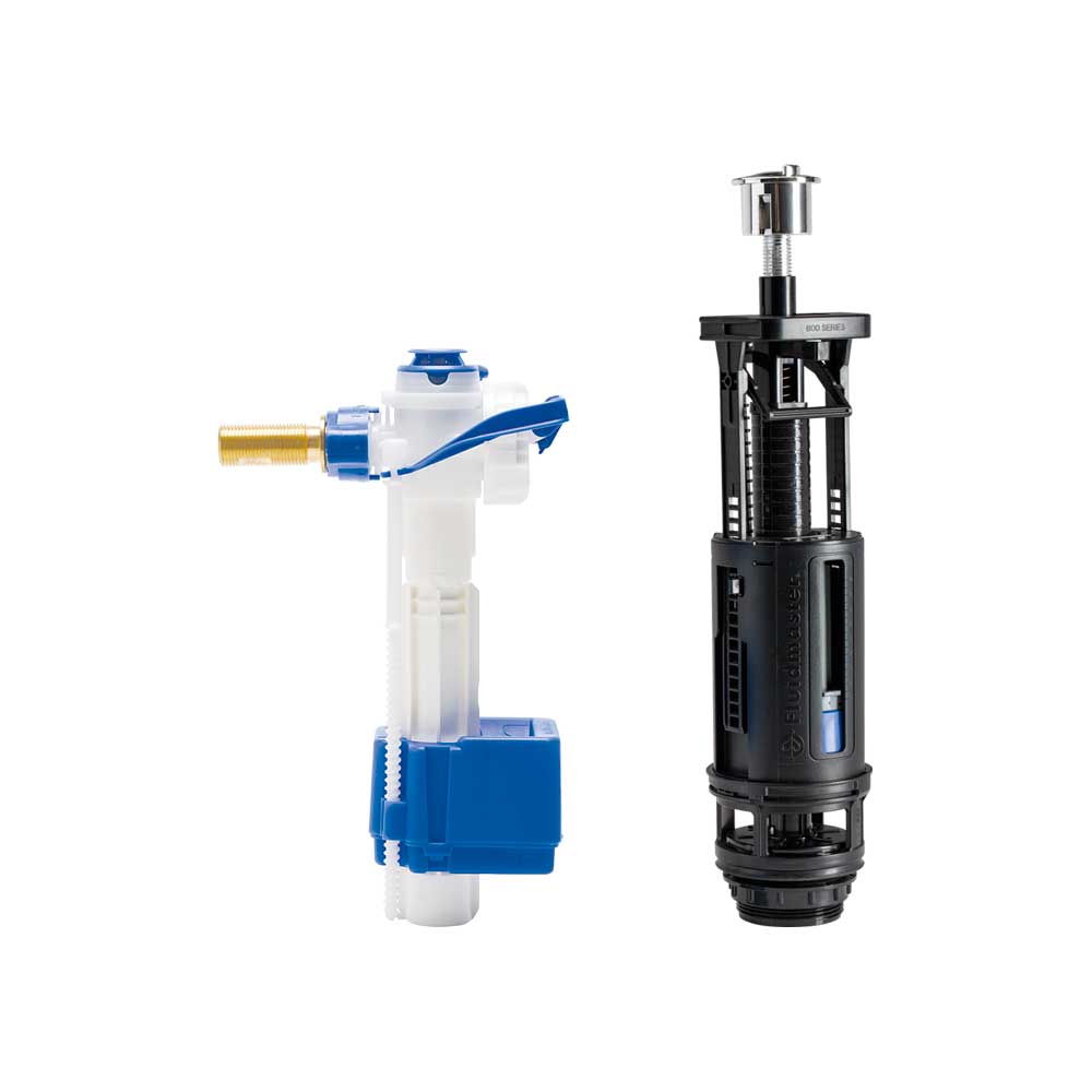 KIT VALVOLA DI RIEMPIMENTO 747 + VALVOLA DI SCARICO 820 PER MONOBLOCCO