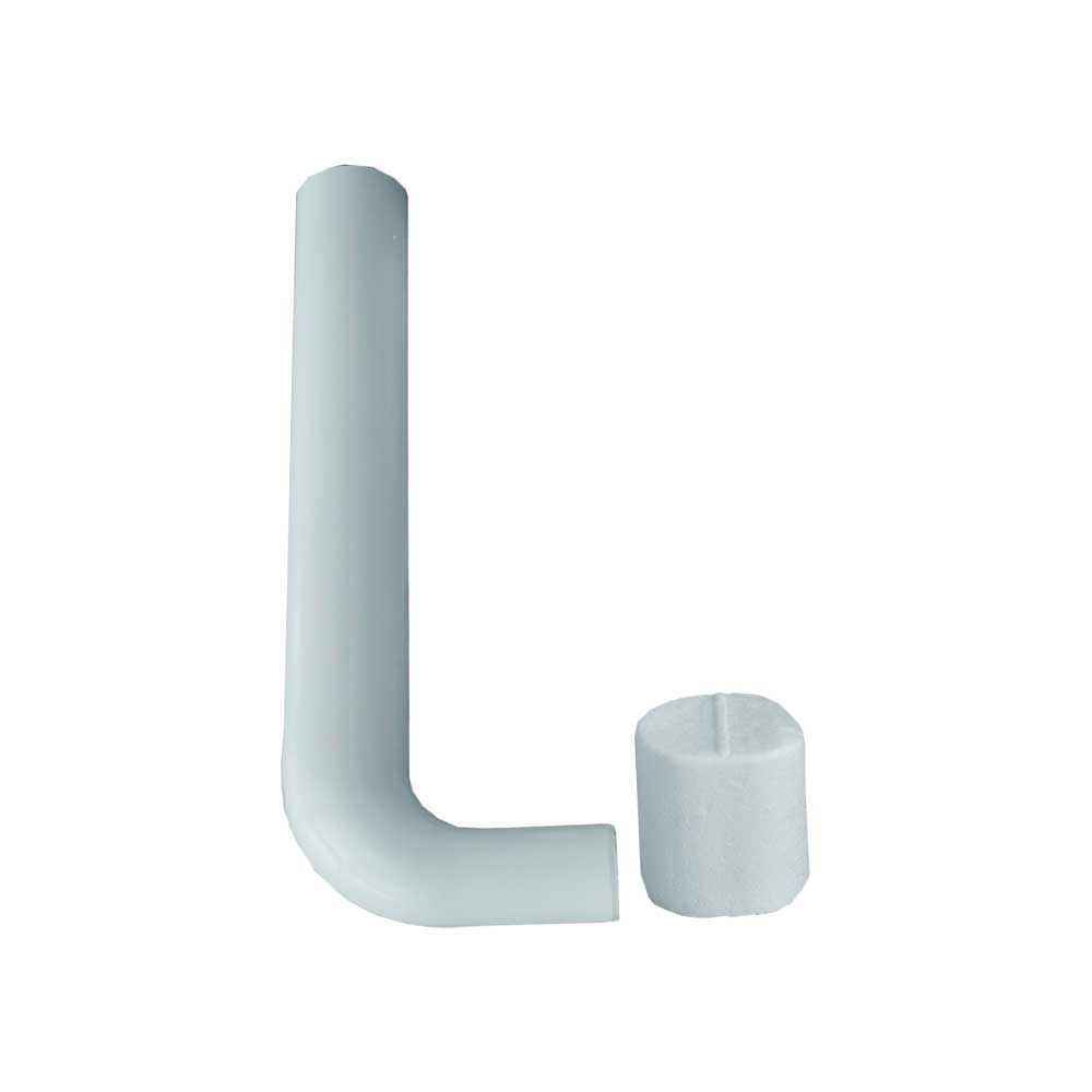 TUBO DI RISCIACQUO CON RIVESTIMENTO E TAPPO