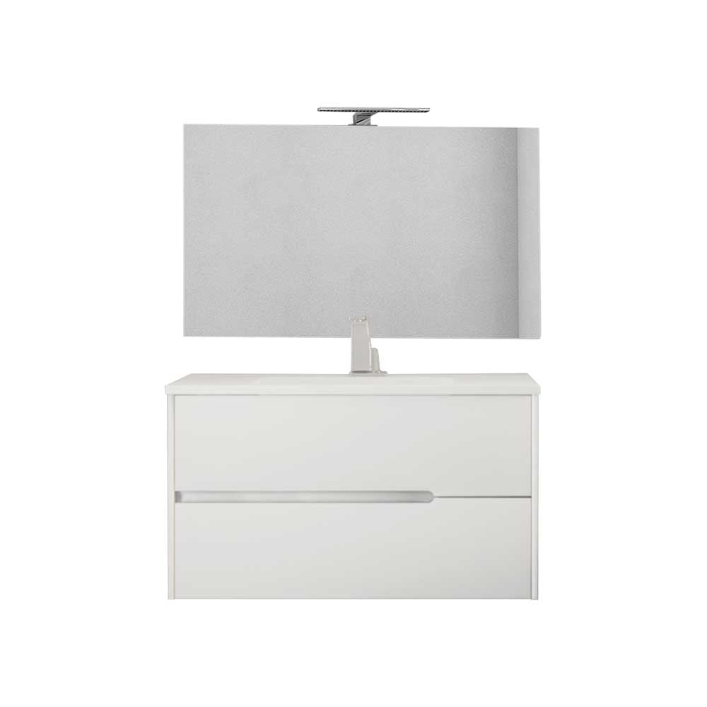 Mobile Da Bagno Marvis 01 Bianco Opaco