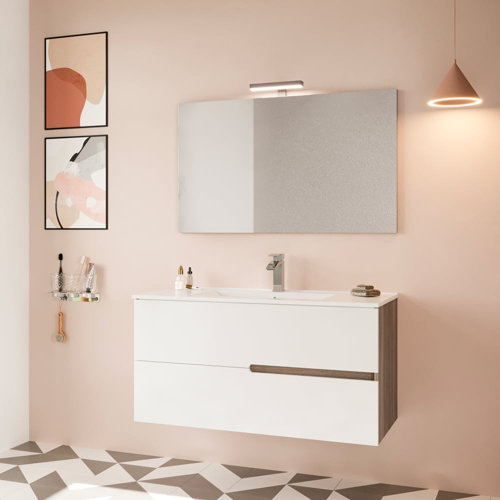 COMPOSIZIONE MOBILE DA BAGNO EVA100