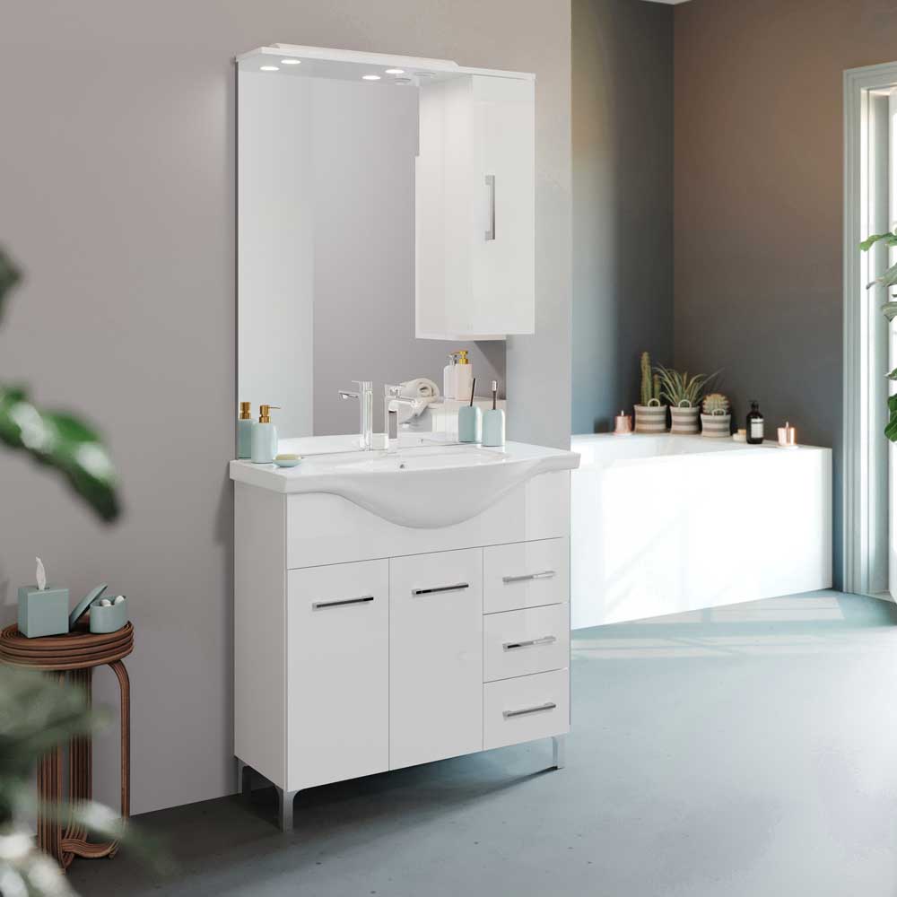 COMPOSIZIONE MOBILE DA BAGNO BETA85