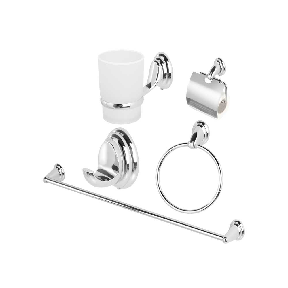SET ACCESSORI BAGNO SERIE FACILE