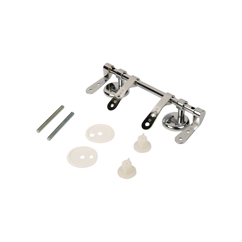 CERNIERA UNIVERSALE CON TUBO 185 PER SEDILI WC Mod.B