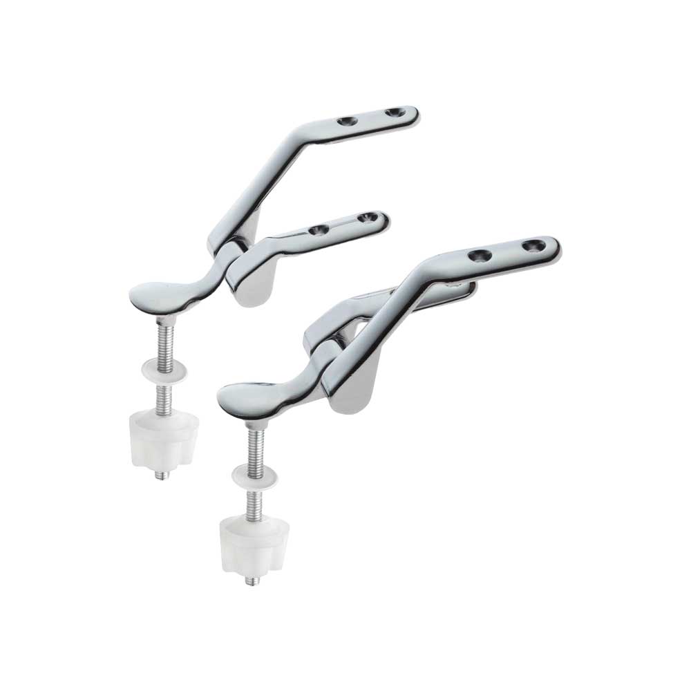 COPPIA DI CERNIERE PER SEDILE WC CONCA Mod.G