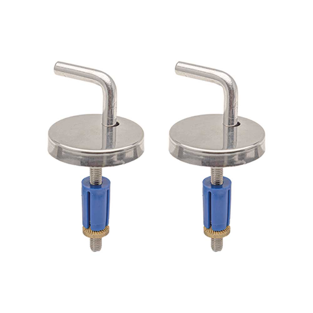 Coppia Di Cerniere Regolabile Dm 45 In Acciaio Mod. S12