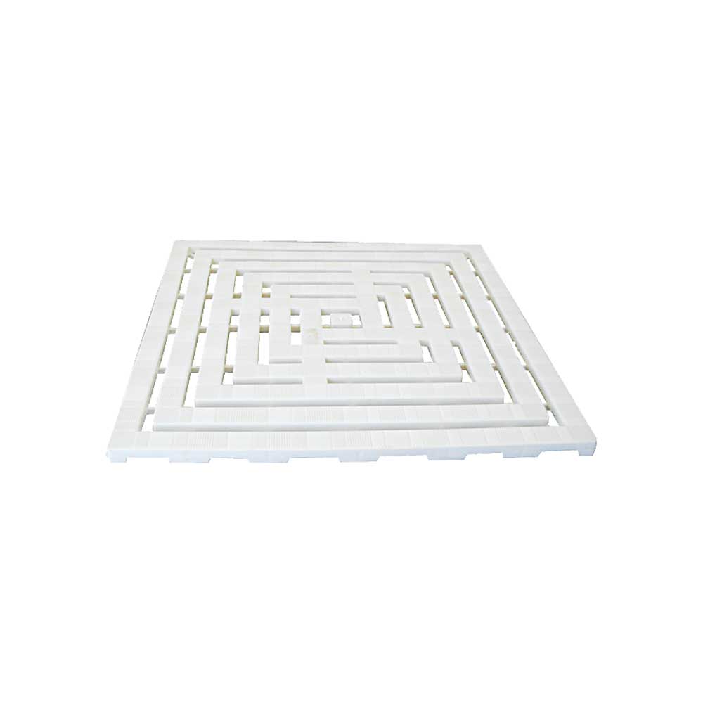 PEDANA DOCCIA IN PVC BIANCA