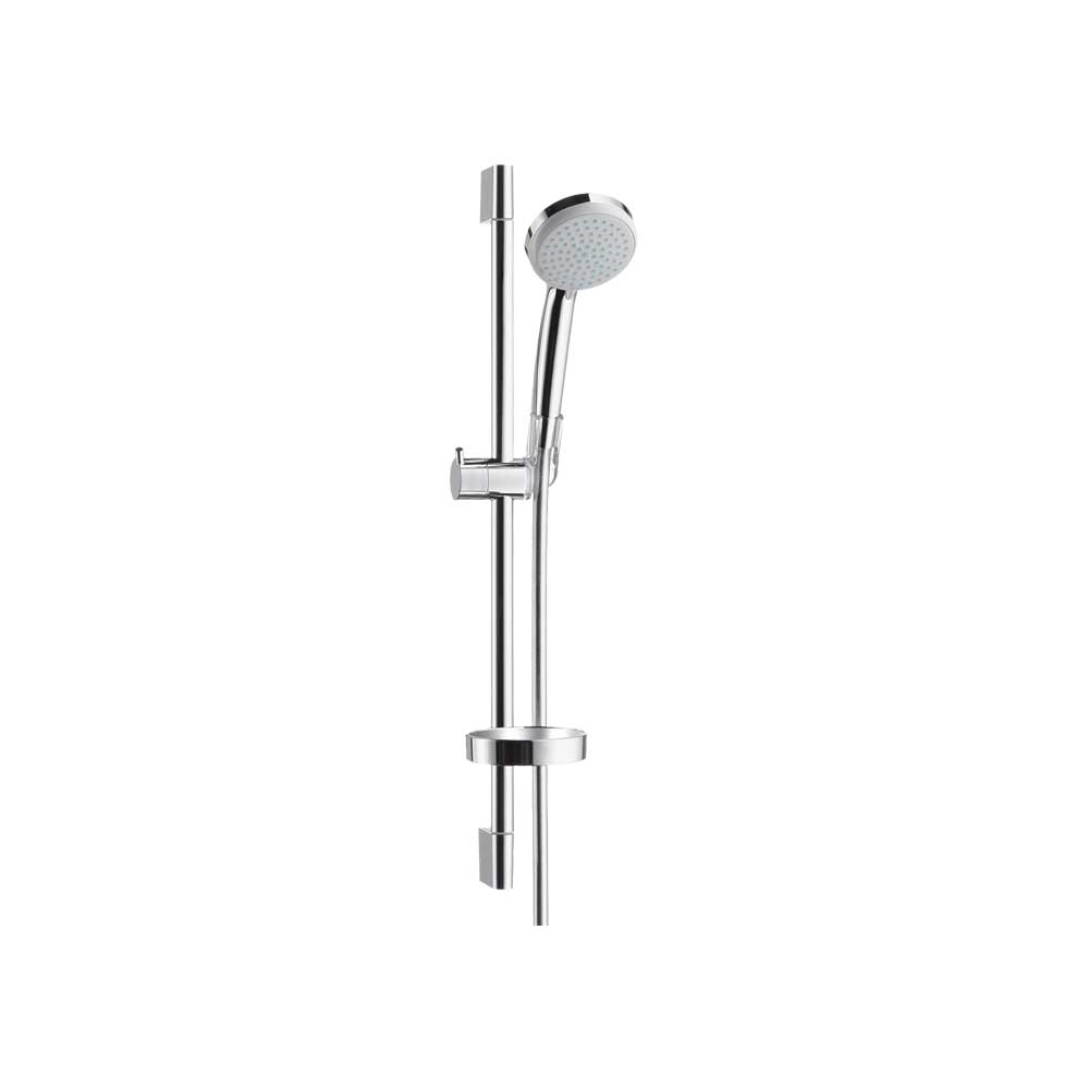 SET SALISCENDI DOCCIA 4 GETTI CROMA 100 CON PORTASAPONE