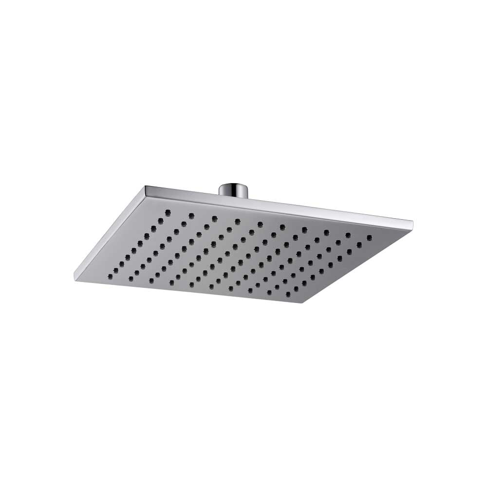 SOFFIONE DOCCIA MONOGETTO SATURNO IN OTTONE QUADRO
