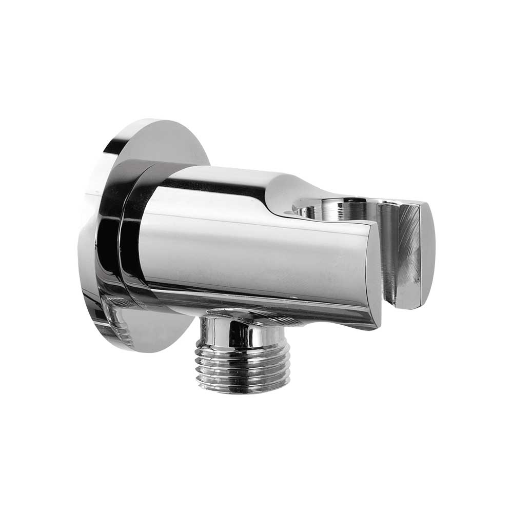 PRESA ACQUA CON SUPPORTO DOCCETTA LUSSO TONDO