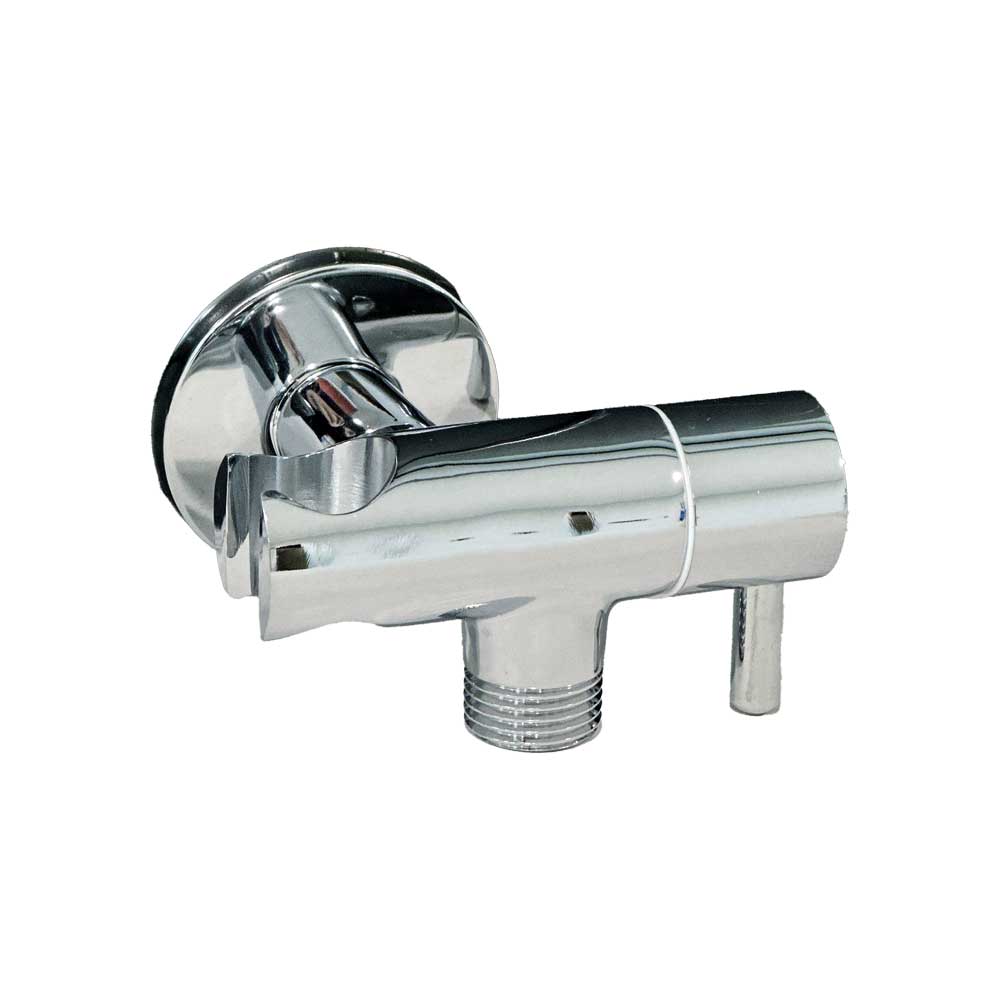 DUPLEX TONDO CON PRESA ACQUA E RUBINETTO
