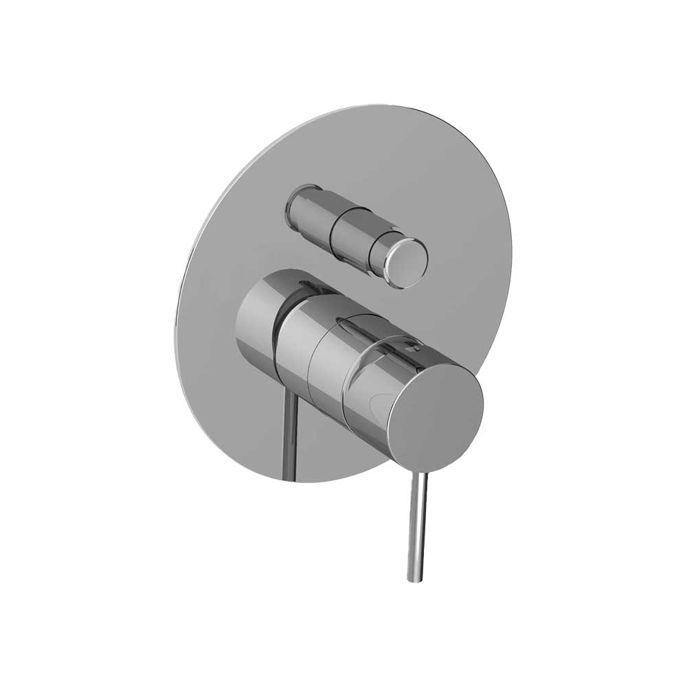 MISCELATORE DOCCIA INCASSO CON DEVIATORE MICRO