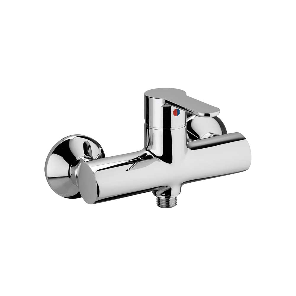 MISCELATORE DOCCIA ESTERNO BLU