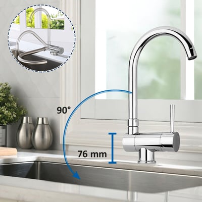 MISCELATORE LAVELLO MONOFORO SOTTOFINESTRA STICK