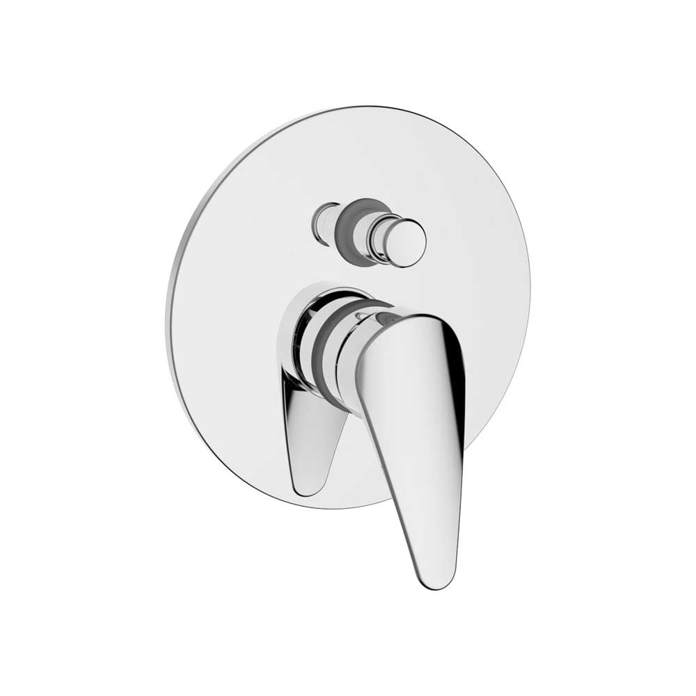MISCELATORE INCASSO DOCCIA CON DEVIATORE T-ONE