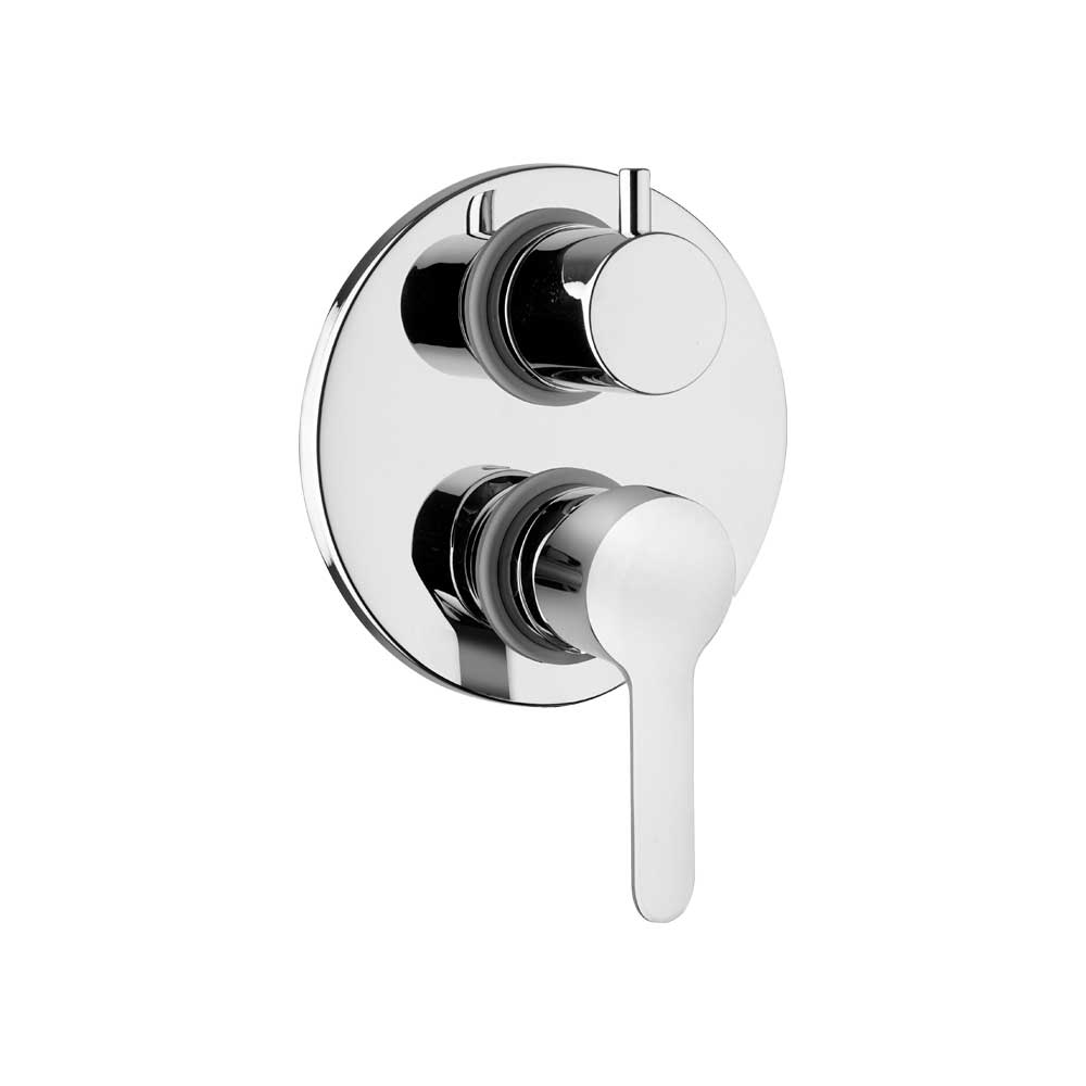 MISCELATORE DOCCIA INCASSO CON DEVIATORE P3