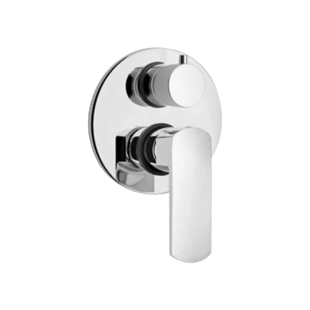 MISCELATORE INCASSO DOCCIA CON DEVIATORE STILE