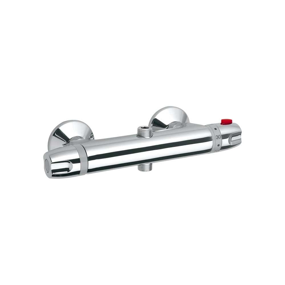 GRUPPO TERMOSTATICO DOCCIA CON DEVIATORE 2 USCITE 2T