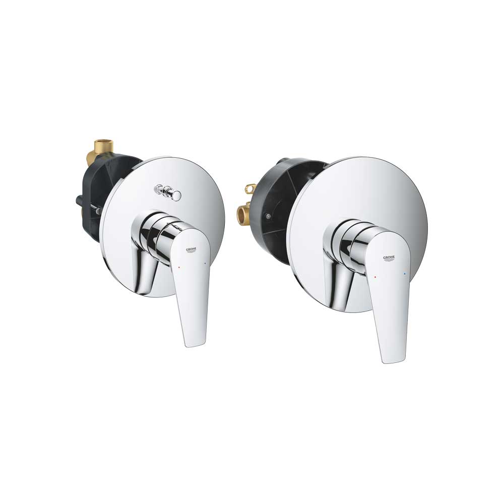 MISCELATORE DOCCIA INCASSO BAUEDGE