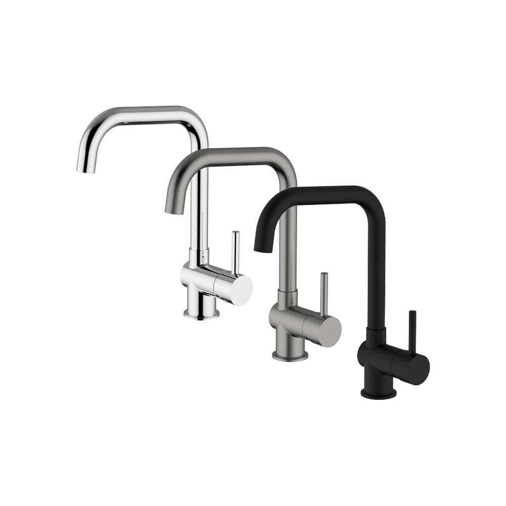 Miscelatore Lavello Laterale Con Canna A L