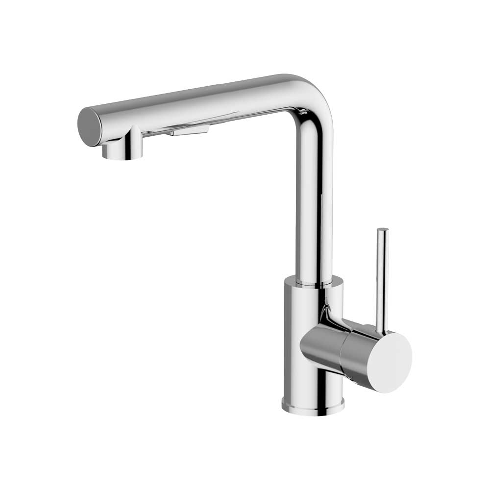 Miscelatore Lavello Alaska Con Canna Estraibile