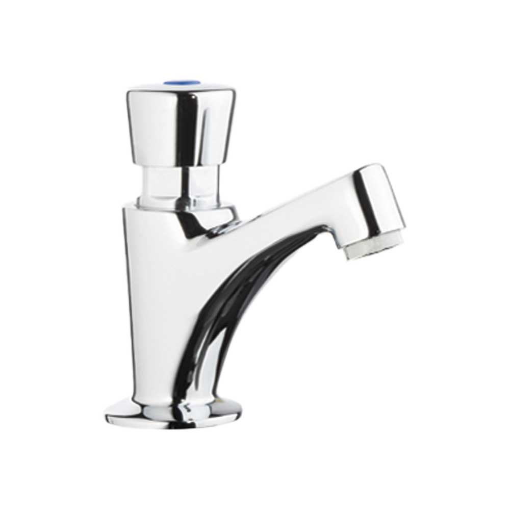RUBINETTO TEMPORIZZATO MONOACQUA CON COMANDO A PULSANTE