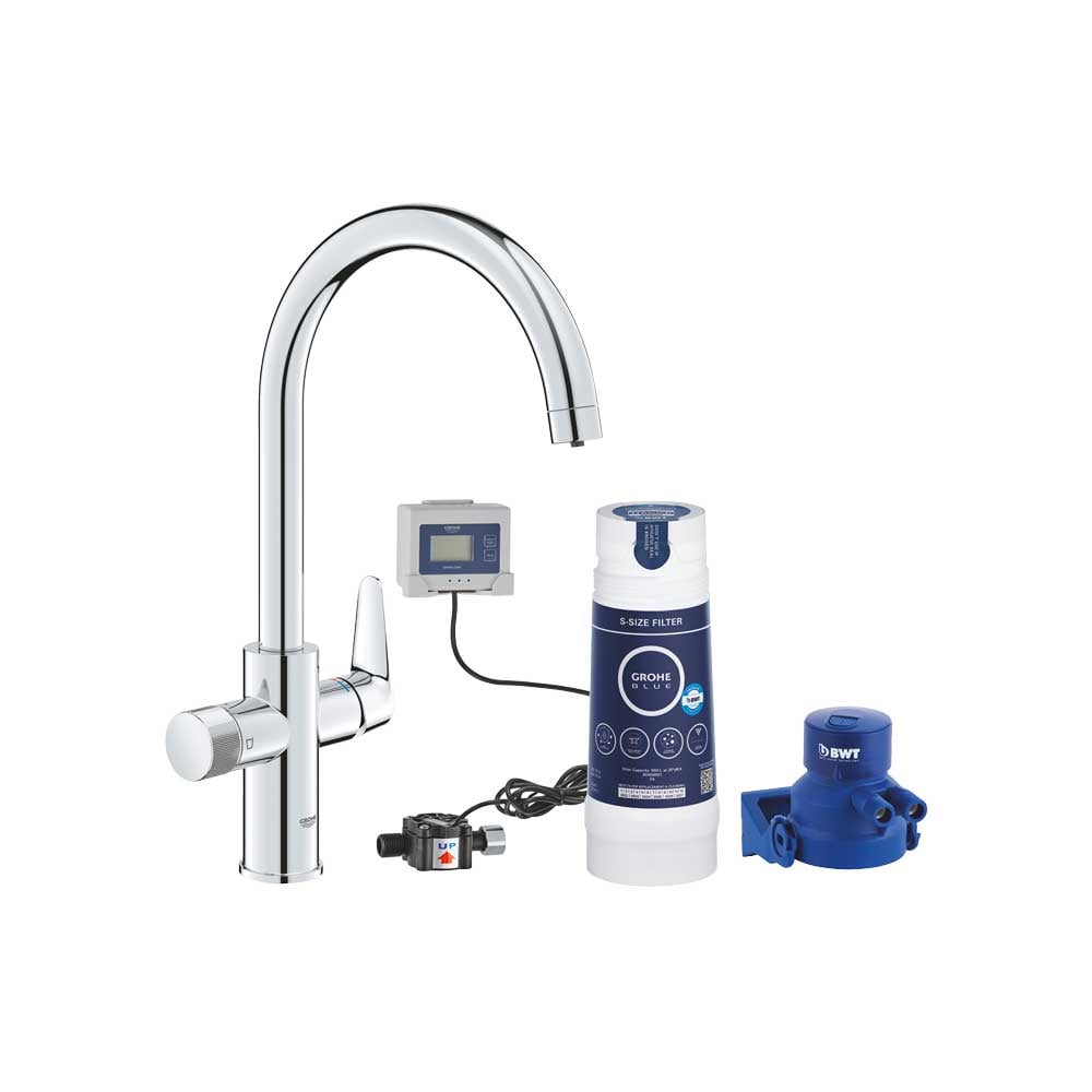 MISCELATORE CON SISTEMA DI FILTRAZIONE ACQUA BLUE PURE BAUCURVE