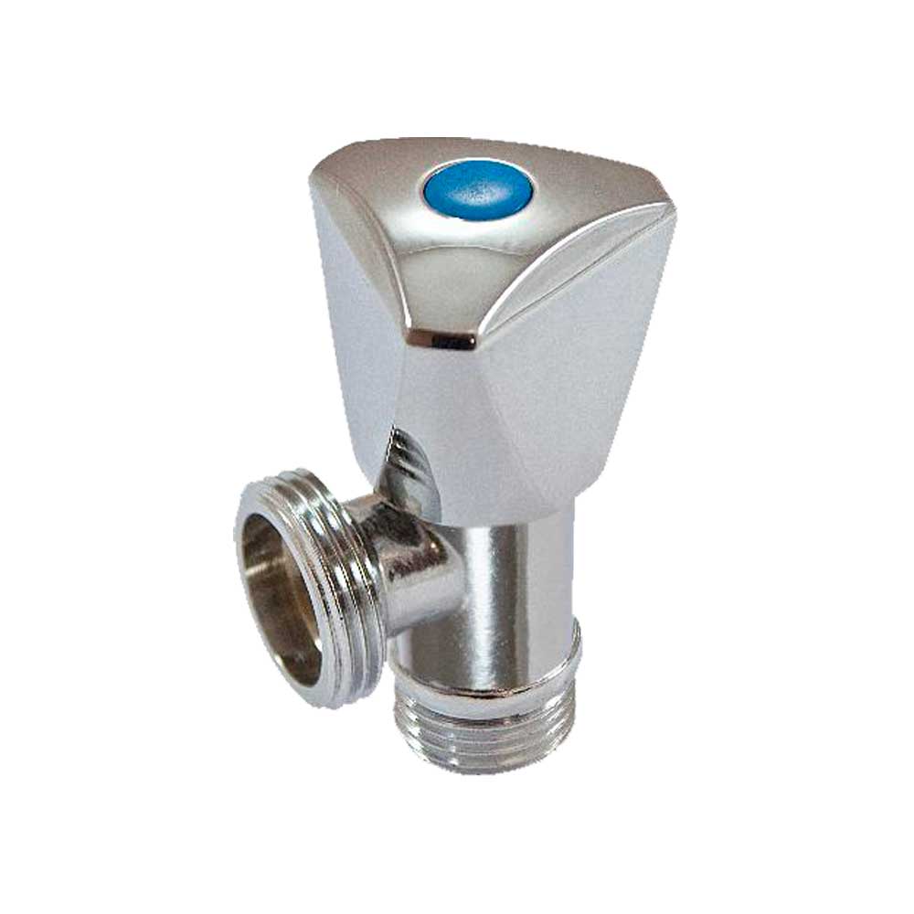 RUBINETTO LAVATRICE IN OTTONE CROMATO