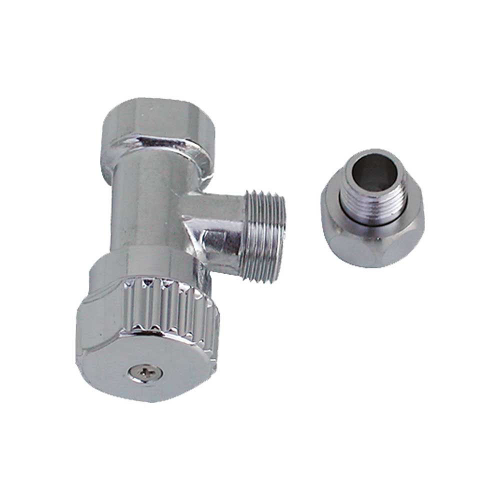 RUBINETTO PER CASSETTA WC CON VITONE IN OTTONE