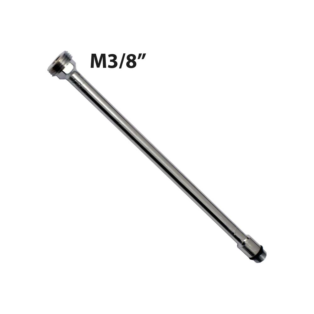 PROLUNGA PER TUBETTO RAME CROMO 3/8"M