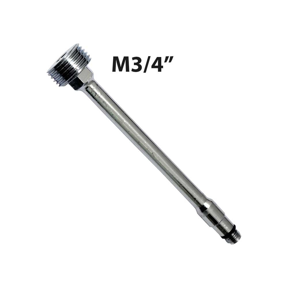 PROLUNGA PER TUBETTO RAME CROMO 3/4"M