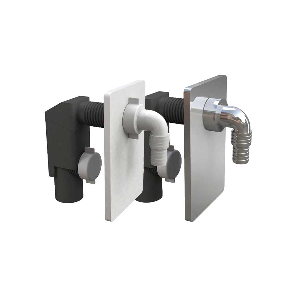 SIFONE INCASSO LAVATRICE Ø40