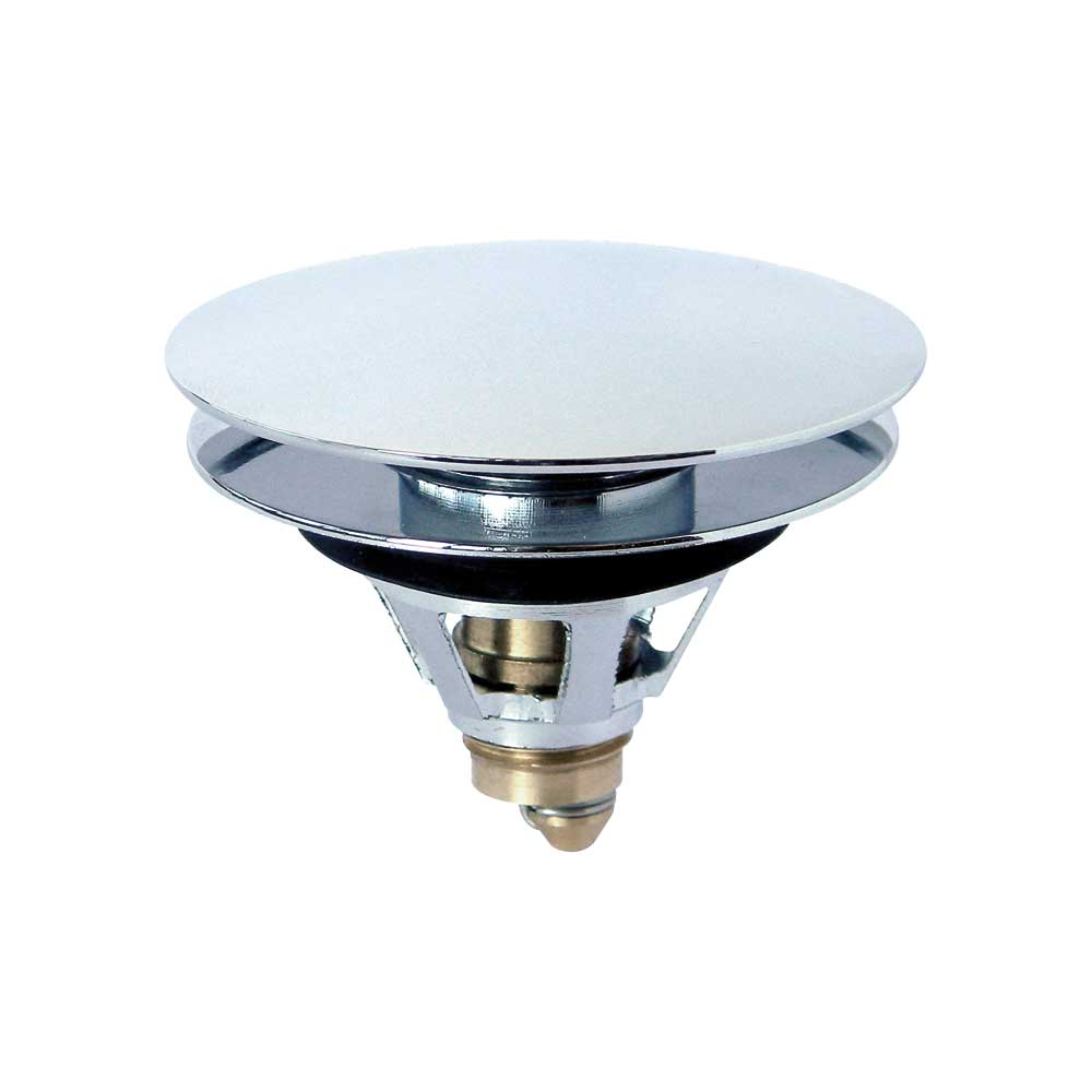 Tappo Saltarello Universale Click Clack Cromato