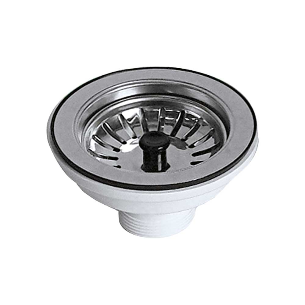 PILETTONE A CANESTRO CLICK-CLACK PER LAVELLO CUCINA CON FORO Ø 90 STP