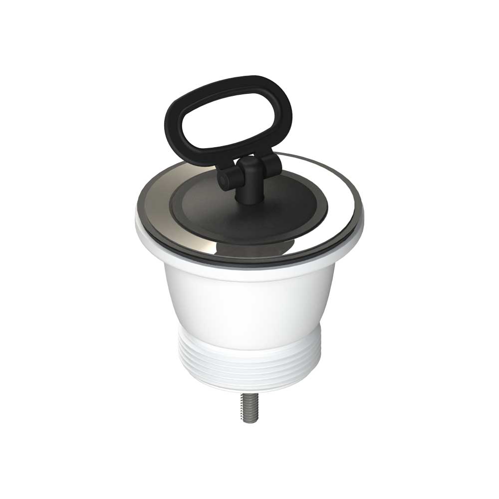 PILETTA IN PVC PER LAVELLO CUCINA CON FORO Ø70 STP