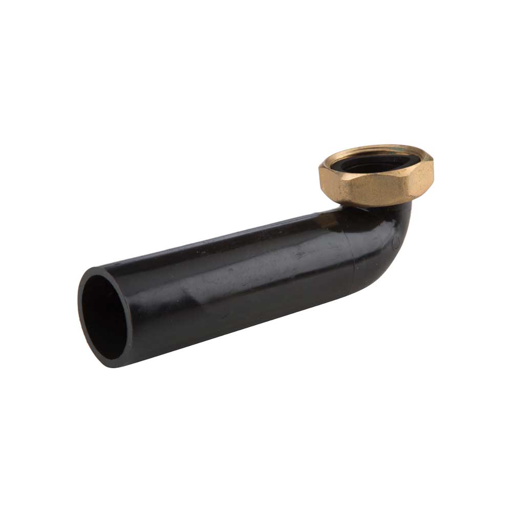 CODOLO CURVO PHED CON DADO IN OTTONE