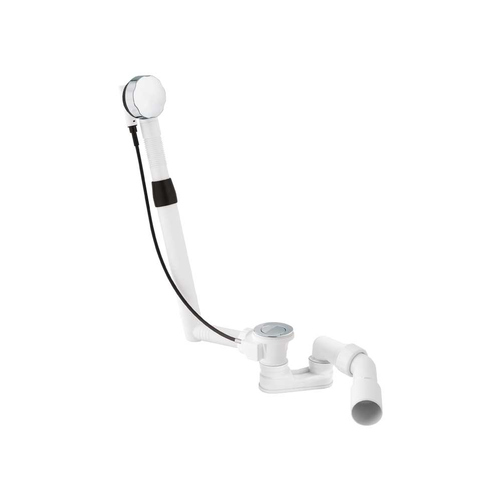 COLONNA SCARICO VASCA + SIFONE RIBASSATO PREASSEMBLATO