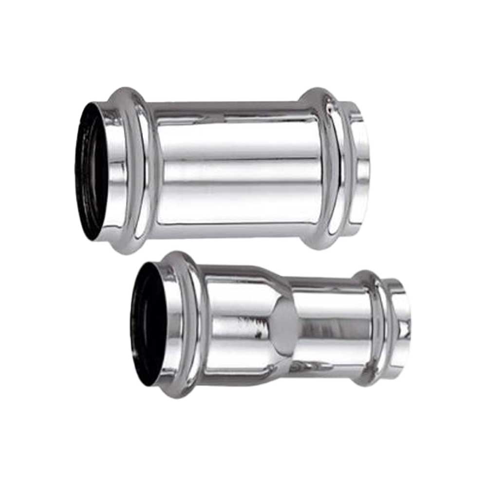 MANICOTTO PER CANOTTI IN OTTONE CROMATO CON O-RING