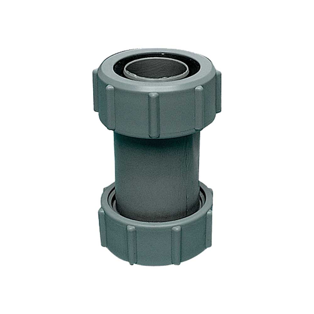 MANICOTTO DI PASSAGGIO PIOMBO-PLASTICA IN PVC