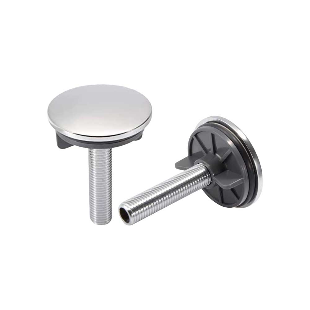 TAPPO COPRIFORO IN OTTONE CROMATO