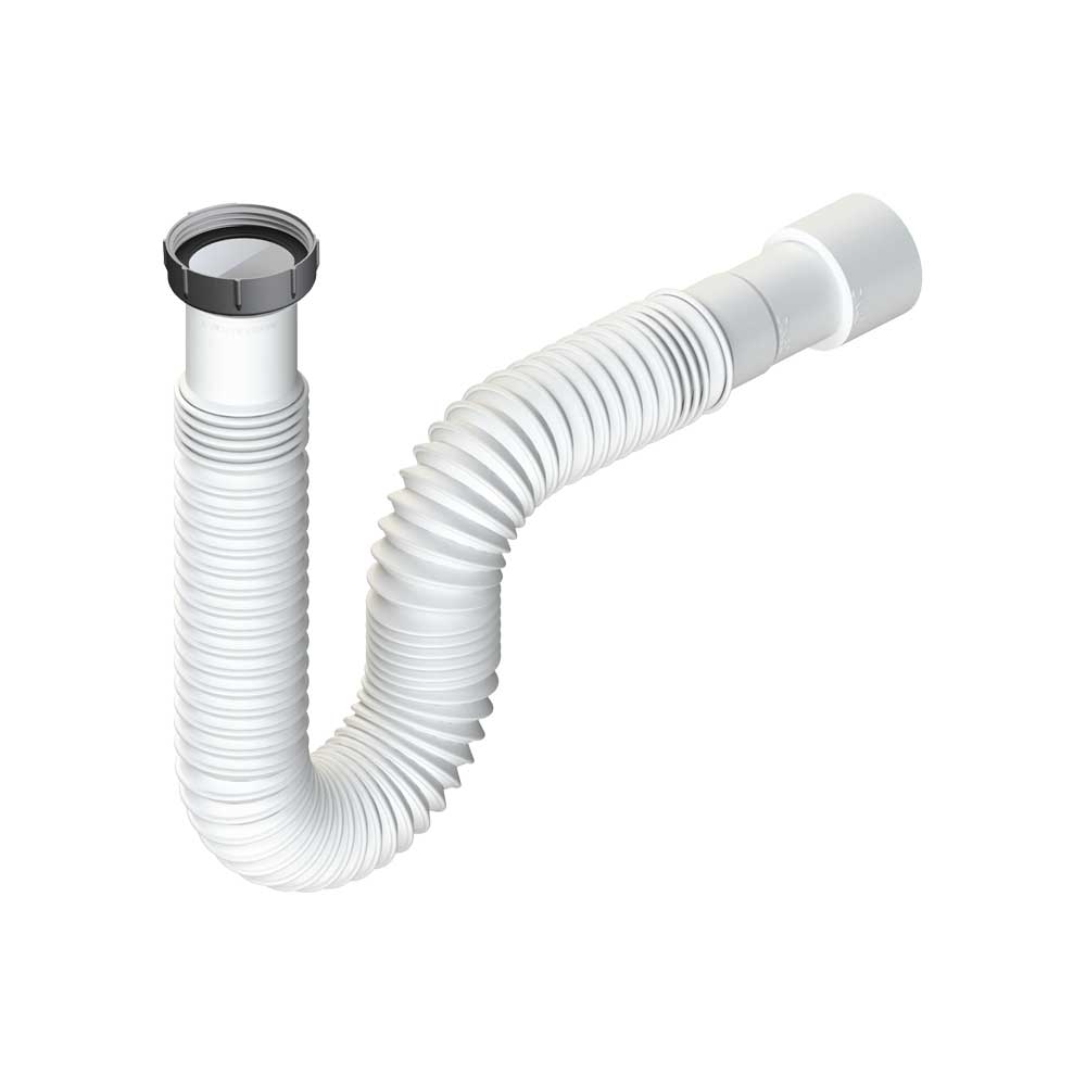 TUBO COMPRIMIBILE CON GHIERA IN ALLUMINIO 1"1/4