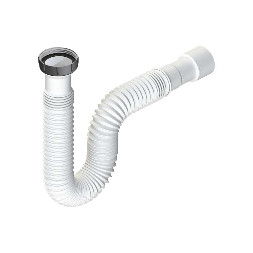 TUBO COMPRIMIBILE CON GHIERA IN ALLUMINIO 1"1/2