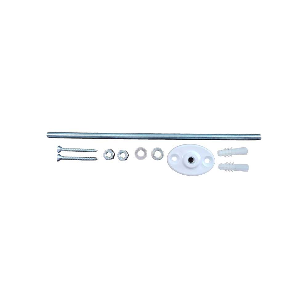 KIT DI FISSAGGIO PER CURVA DI SCARICO WC