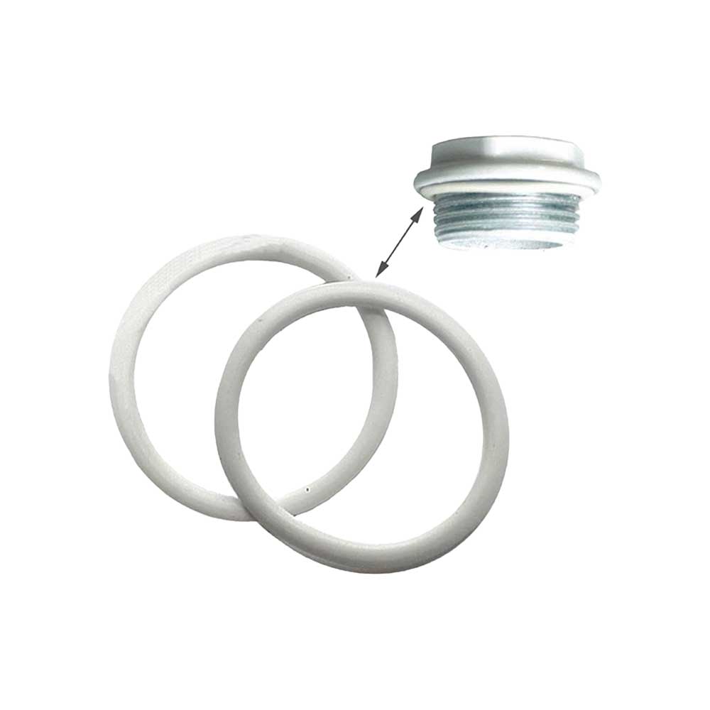 O-Ring In Silicone Bianco Per Tappi Radiatori