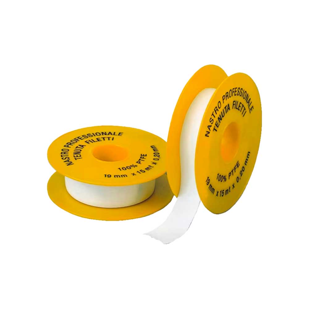 NASTRO TEFLON PTFE PROFESSIONALE PER USO GAS
