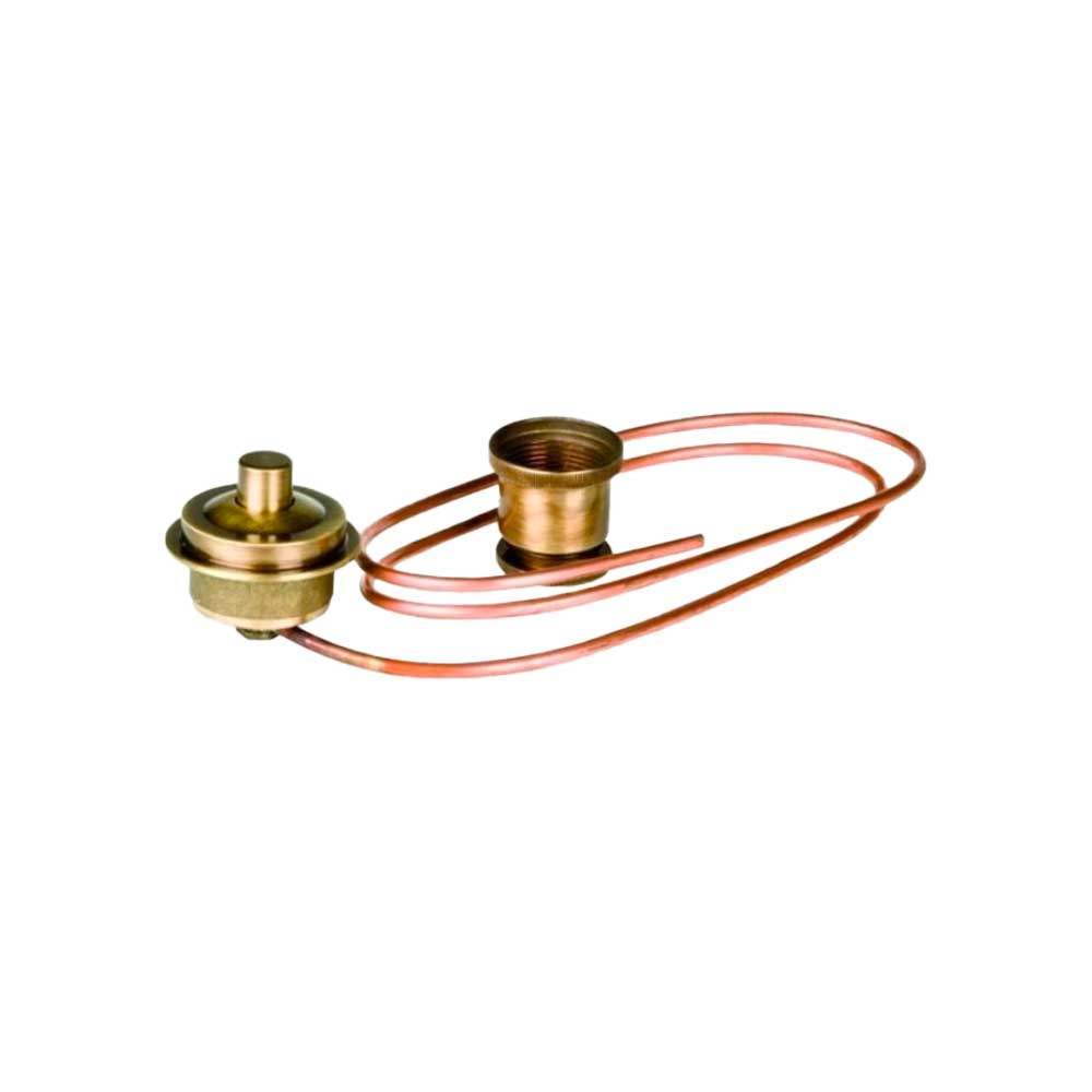 PULSANTE PER SIFONE TIPO CATIS BRONZATO