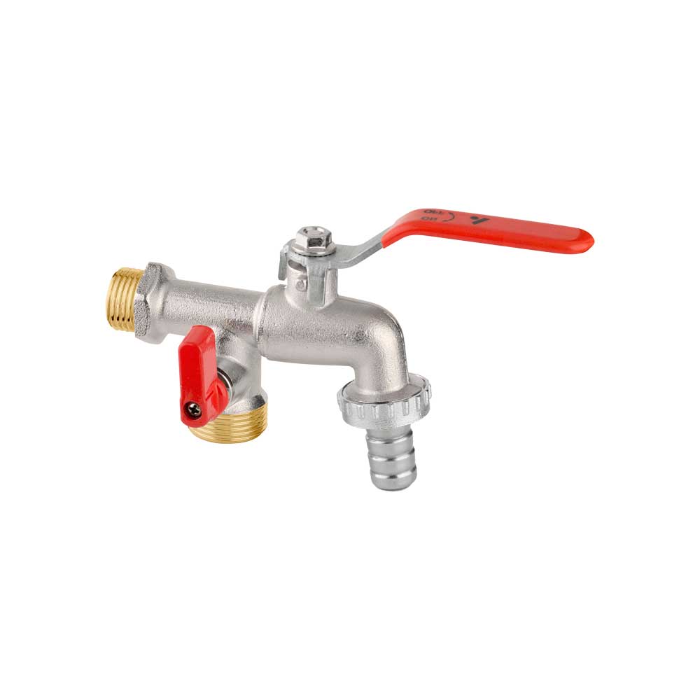 RUBINETTO PORTAGOMMA A SFERA DUPLEX APM