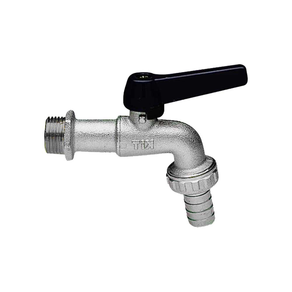 Rubinetto Portagomma A Sfera Leggero Eko Kit Con Leva In Alluminio
