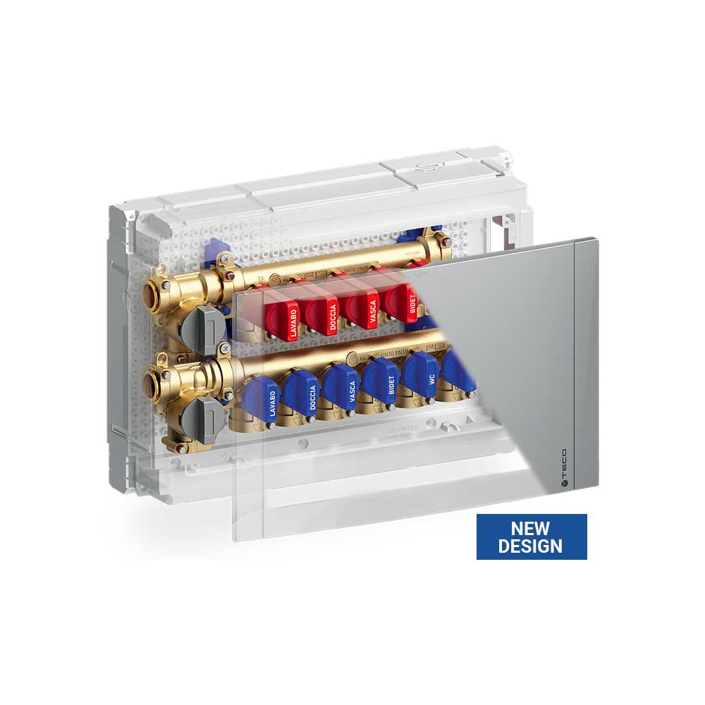 Collettore Multi-Intercettazione Per Impianti Sanitari K4.3 Teco
