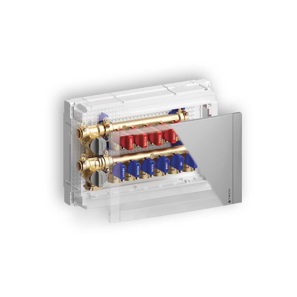 Collettore Multi-Intercettazione Estensibile Per Impianti Sanitari K4.3 Teco